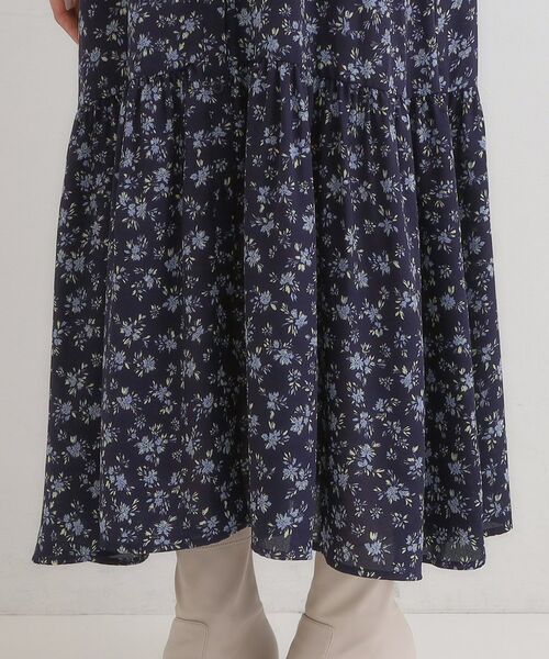 SHOO・LA・RUE / シューラルー ロング・マキシ丈ワンピース | 【前後2WAY】1枚で着映える フラワープリント マキシワンピース | 詳細20