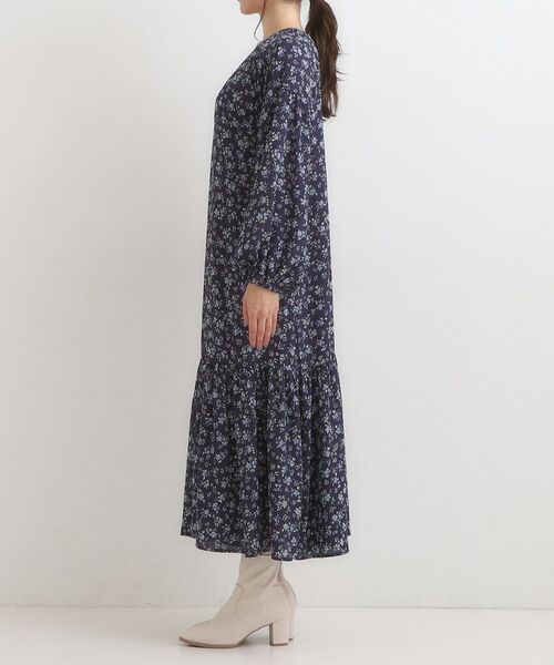SHOO・LA・RUE / シューラルー ロング・マキシ丈ワンピース | 【前後2WAY】1枚で着映える フラワープリント マキシワンピース | 詳細22