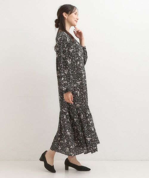 SHOO・LA・RUE / シューラルー ロング・マキシ丈ワンピース | 【前後2WAY】1枚で着映える フラワープリント マキシワンピース | 詳細5