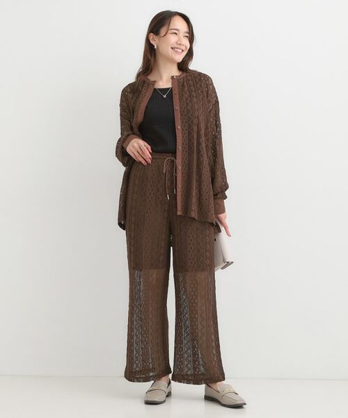 SHOO・LA・RUE / シューラルー パンツ | 【セットアップ可】クラフトレースイージーパンツ | 詳細11