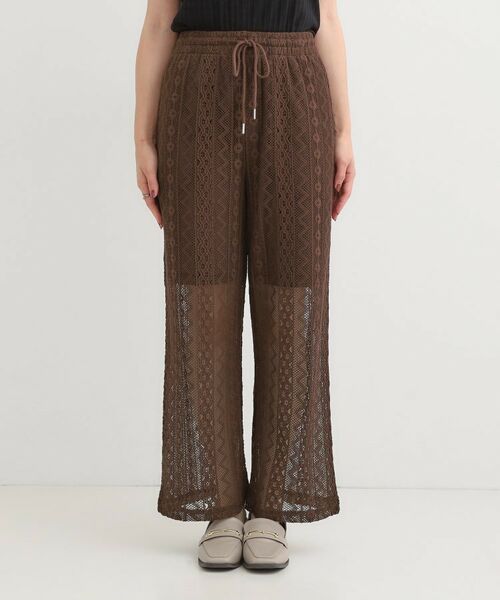 SHOO・LA・RUE / シューラルー パンツ | 【セットアップ可】クラフトレースイージーパンツ | 詳細13