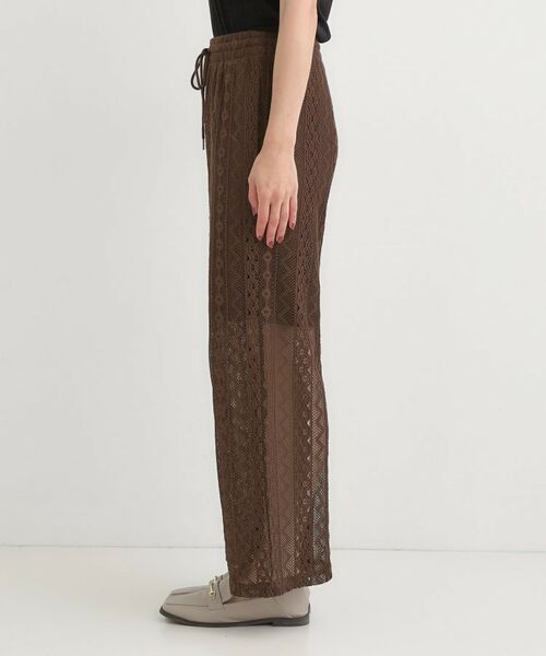 SHOO・LA・RUE / シューラルー パンツ | 【セットアップ可】クラフトレースイージーパンツ | 詳細14