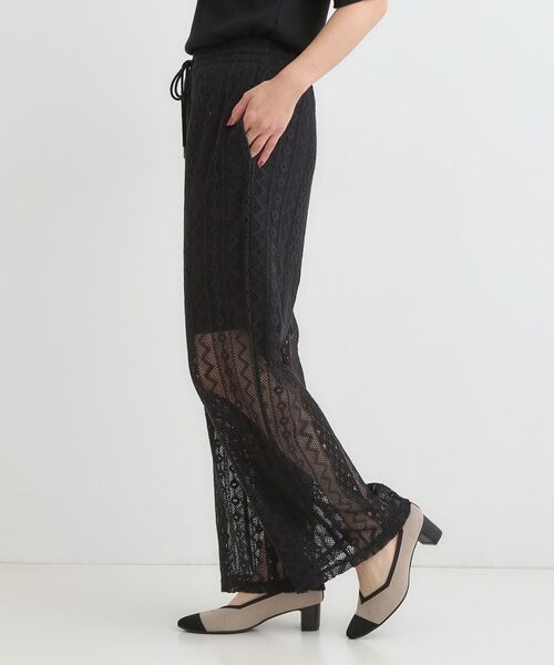 SHOO・LA・RUE / シューラルー パンツ | 【セットアップ可】クラフトレースイージーパンツ | 詳細2