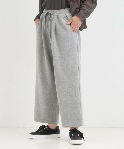 SHOO・LA・RUE / シューラルー パンツ | ダンボールスウェットカーブパンツ | 詳細1