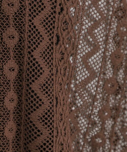 SHOO・LA・RUE / シューラルー シャツ・ブラウス | 【セットアップ可】レース使いが美しい バンドカラーシャツ | 詳細12