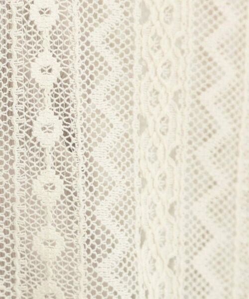 SHOO・LA・RUE / シューラルー シャツ・ブラウス | 【セットアップ可】レース使いが美しい バンドカラーシャツ | 詳細4