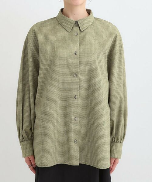 SHOO・LA・RUE / シューラルー シャツ・ブラウス | 【着丈選べる】オーバーサイズのチェックシャツ | 詳細29