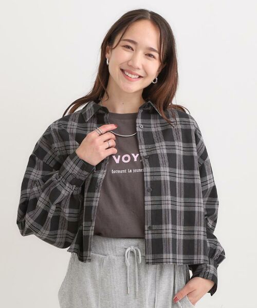 SHOO・LA・RUE / シューラルー シャツ・ブラウス | 【着丈選べる】オーバーサイズのチェックシャツ | 詳細4