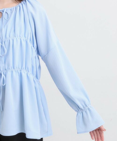 SHOO・LA・RUE / シューラルー シャツ・ブラウス | シャーリングデザインブラウス | 詳細16