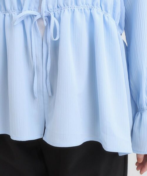 SHOO・LA・RUE / シューラルー シャツ・ブラウス | シャーリングデザインブラウス | 詳細17