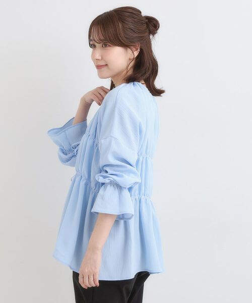 SHOO・LA・RUE / シューラルー シャツ・ブラウス | シャーリングデザインブラウス | 詳細9