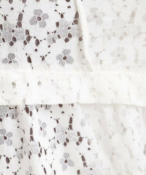SHOO・LA・RUE / シューラルー シャツ・ブラウス | レースフーディプルオーバー | 詳細8