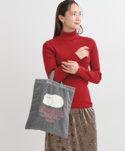 SHOO・LA・RUE / シューラルー トートバッグ | アニマルラメトートバッグ(シルバー(006))