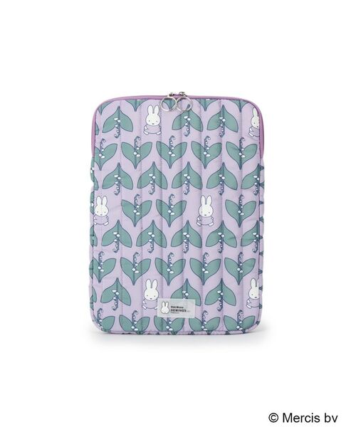 SHOO・LA・RUE/シューラルー 【ミッフィー】キルティングスリーブケース ラベンダー(080) 00(フリー) SHOO・LA・RUE/シューラルー 【ミッフィー】キルティングスリーブケース ラベンダー(080) 00(フリー)