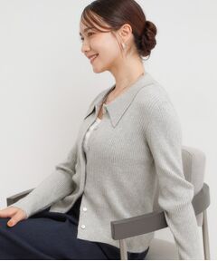 SHOO・LA・RUE / シューラルー ニット・セーター | カジュアルながらも上品な 襟付きリブニット