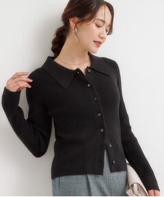 SHOO・LA・RUE / シューラルー ニット・セーター | カジュアルながらも上品な 襟付きリブニット