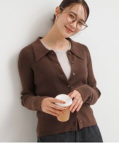 SHOO・LA・RUE / シューラルー ニット・セーター | カジュアルながらも上品な 襟付きリブニット