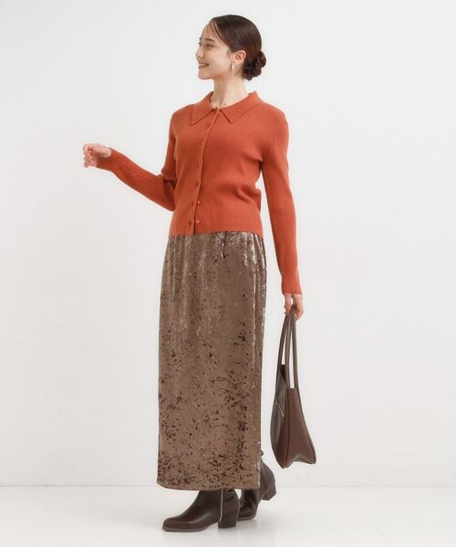 SHOO・LA・RUE / シューラルー ニット・セーター | カジュアルながらも上品な 襟付きリブニット | 詳細15