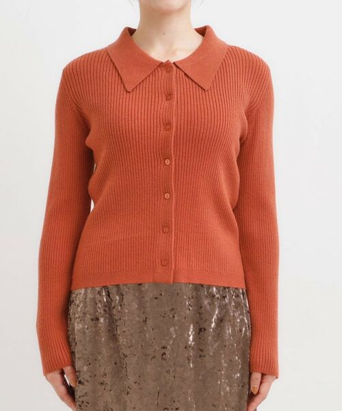 SHOO・LA・RUE / シューラルー ニット・セーター | カジュアルながらも上品な 襟付きリブニット | 詳細17