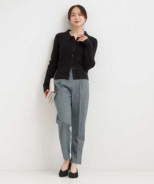 SHOO・LA・RUE / シューラルー ニット・セーター | カジュアルながらも上品な 襟付きリブニット | 詳細7