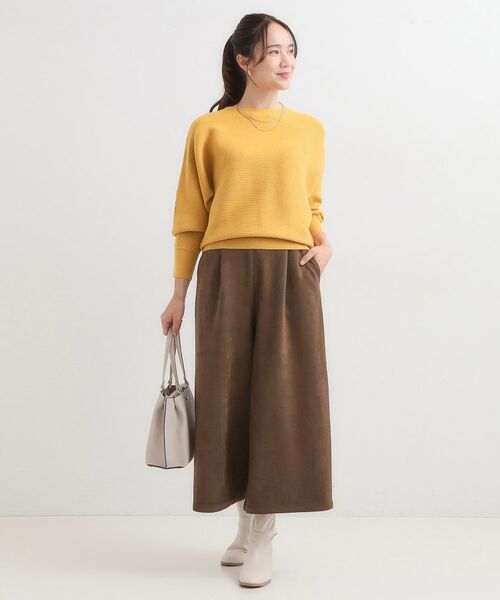 SHOO・LA・RUE / シューラルー ニット・セーター | 【洗濯機可/体型カバー】お袖ボタン リブドルマンニット | 詳細23