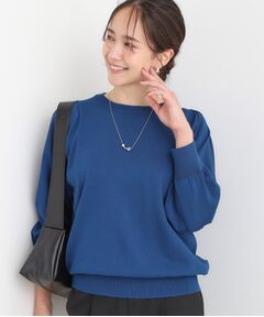 SHOO・LA・RUE / シューラルー ニット・セーター | 【S-LL/洗える】さらっとタッチ ボリューム8分袖ニット