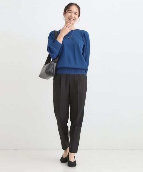 SHOO・LA・RUE / シューラルー ニット・セーター | 【S-LL/洗える】さらっとタッチ ボリューム8分袖ニット | 詳細23
