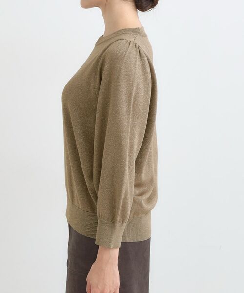 SHOO・LA・RUE / シューラルー ニット・セーター | 【S-LL/洗える】さらっとタッチ ボリューム8分袖ニット | 詳細26