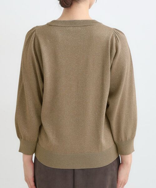 SHOO・LA・RUE / シューラルー ニット・セーター | 【S-LL/洗える】さらっとタッチ ボリューム8分袖ニット | 詳細27