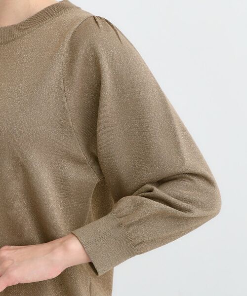 SHOO・LA・RUE / シューラルー ニット・セーター | 【S-LL/洗える】さらっとタッチ ボリューム8分袖ニット | 詳細30
