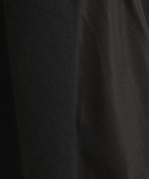 SHOO・LA・RUE / シューラルー ニット・セーター | 【洗濯機可/S-LL/体型カバー】異素材きりかえ Aラインニット | 詳細4