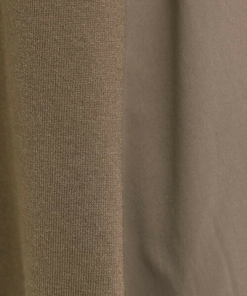 SHOO・LA・RUE / シューラルー ニット・セーター | 【洗濯機可/S-LL/体型カバー】異素材きりかえ Aラインニット | 詳細8