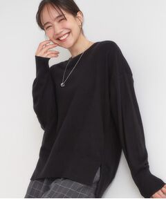 SHOO・LA・RUE / シューラルー ニット・セーター | 【洗える/S-LL】きれいめにもカジュアルにも もちもちコクーンニット