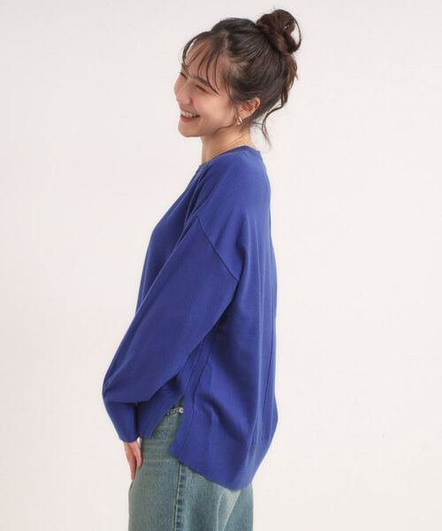 SHOO・LA・RUE / シューラルー ニット・セーター | 【洗える/S-LL】きれいめにもカジュアルにも もちもちコクーンニット | 詳細14