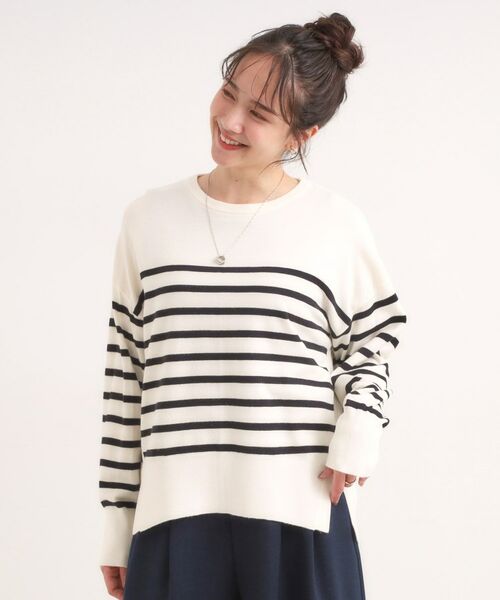 SHOO・LA・RUE / シューラルー ニット・セーター | 【洗える/S-LL】きれいめにもカジュアルにも もちもちコクーンニット | 詳細5