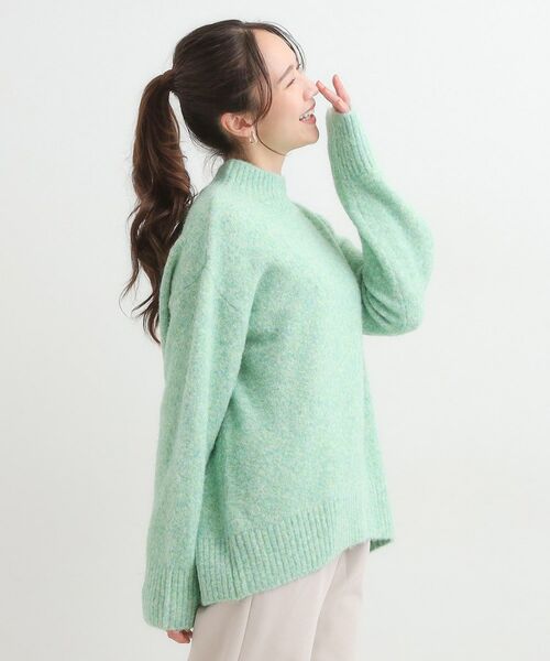 SHOO・LA・RUE / シューラルー ニット・セーター | 【洗濯機可/S-LL】インせず着られる ふわふわハイネックニット | 詳細10