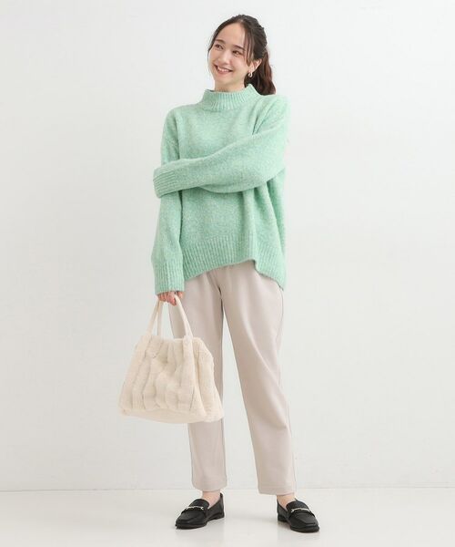 SHOO・LA・RUE / シューラルー ニット・セーター | 【洗濯機可/S-LL】インせず着られる ふわふわハイネックニット | 詳細11