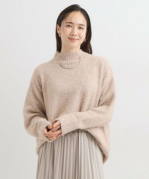 SHOO・LA・RUE / シューラルー ニット・セーター | 【洗濯機可/S-LL】インせず着られる ふわふわハイネックニット | 詳細17