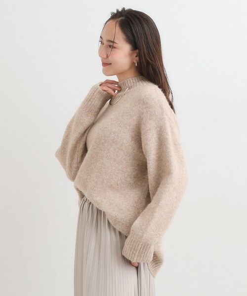 SHOO・LA・RUE / シューラルー ニット・セーター | 【洗濯機可/S-LL】インせず着られる ふわふわハイネックニット | 詳細18