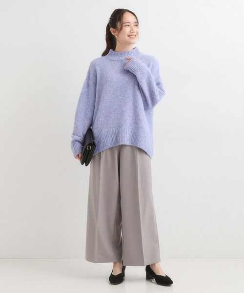 SHOO・LA・RUE / シューラルー ニット・セーター | 【洗濯機可/S-LL】インせず着られる ふわふわハイネックニット | 詳細23