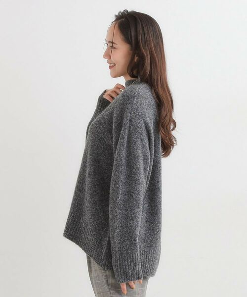 SHOO・LA・RUE / シューラルー ニット・セーター | 【洗濯機可/S-LL】インせず着られる ふわふわハイネックニット | 詳細6