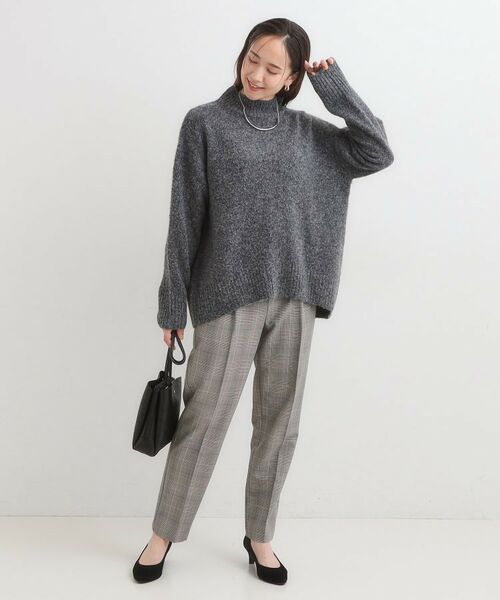 SHOO・LA・RUE / シューラルー ニット・セーター | 【洗濯機可/S-LL】インせず着られる ふわふわハイネックニット | 詳細7