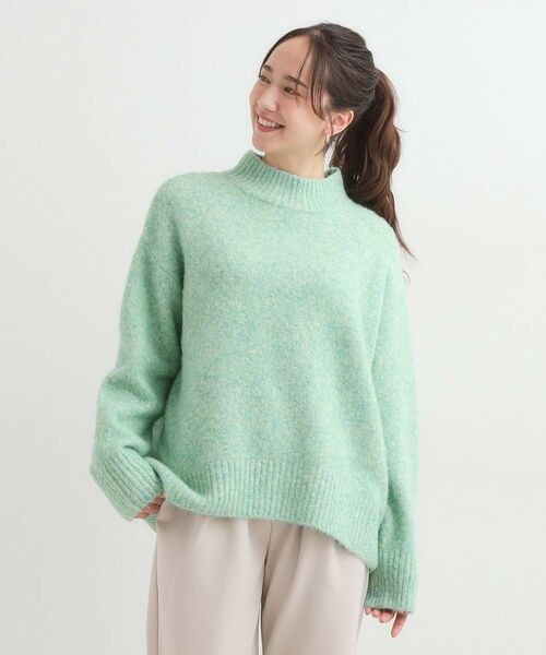 SHOO・LA・RUE / シューラルー ニット・セーター | 【洗濯機可/S-LL】インせず着られる ふわふわハイネックニット | 詳細9