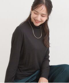 SHOO・LA・RUE / シューラルー カットソー | 【S-LL/吸湿発熱】なめらかとろみ インナータートル