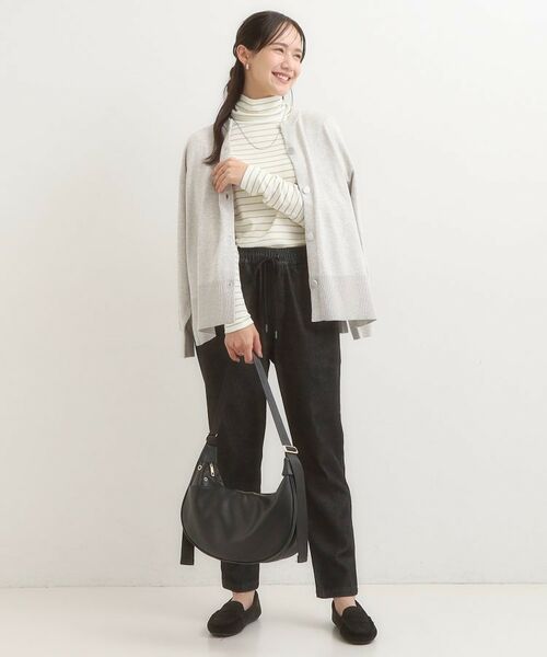 SHOO・LA・RUE / シューラルー カットソー | 【S-LL/吸湿発熱】なめらかとろみ インナータートル | 詳細27