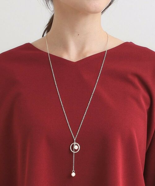 SHOO・LA・RUE / シューラルー カットソー | 【2点セット/7分袖】大人のきれい見え お袖タック入りアクセ付きトップス | 詳細20