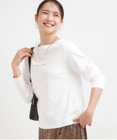 SHOO・LA・RUE / シューラルー カットソー | 【S-LL】お顔周りを美しく見せる ボートネックロンT