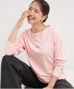 SHOO・LA・RUE / シューラルー カットソー | 【S-LL】お顔周りを美しく見せる ボートネックロンT