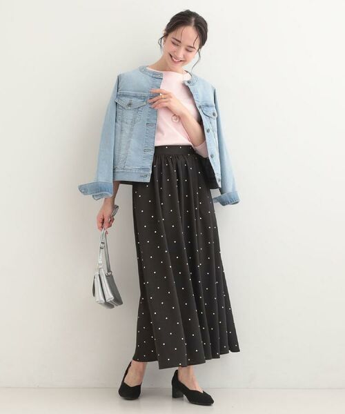 SHOO・LA・RUE / シューラルー カットソー | 【S-LL】お顔周りを美しく見せる ボートネックロンT | 詳細25