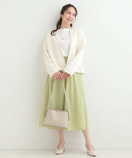 SHOO・LA・RUE / シューラルー カットソー | 【S-LL】お顔周りを美しく見せる ボートネックロンT | 詳細27